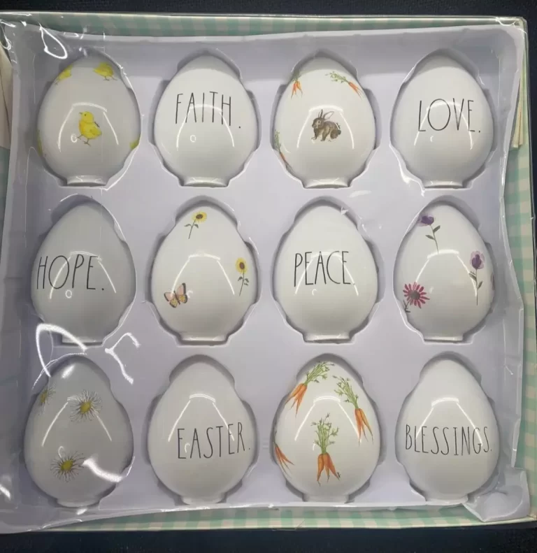 Rae Dunn Set of 12 Eggs