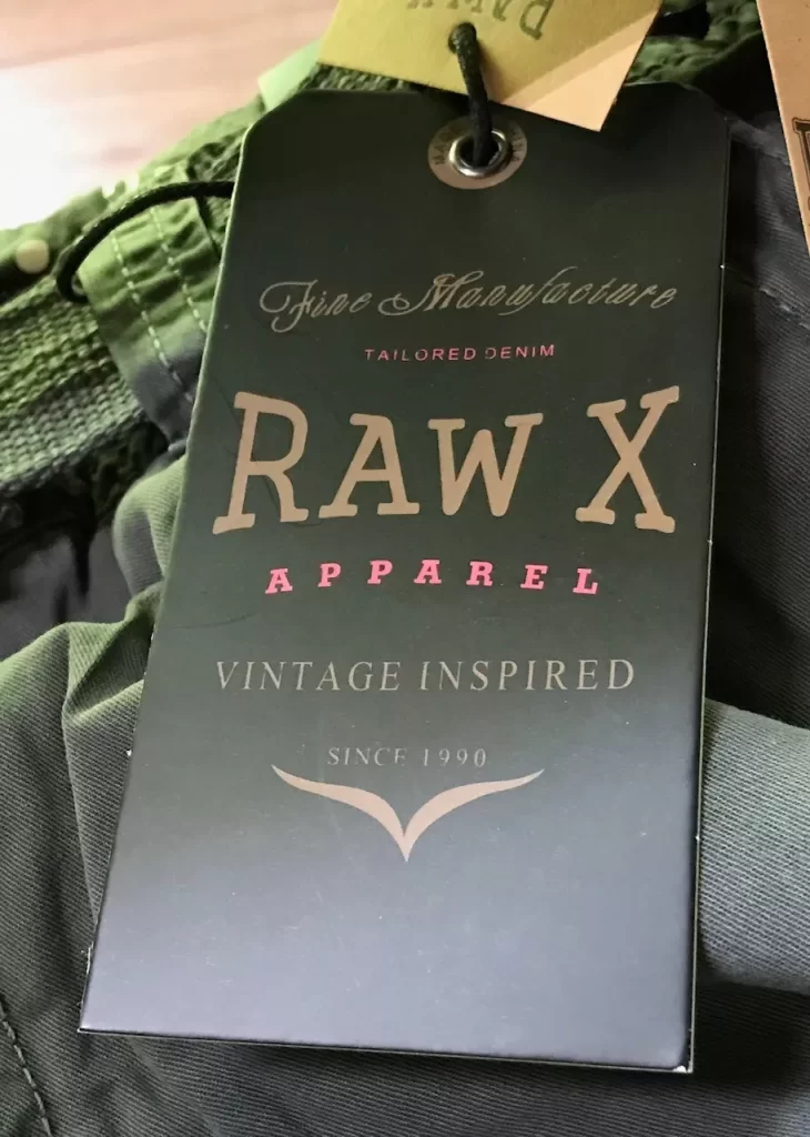 Raw X Apparel MaxComfort Cargo Dyed Gray Sz 34 Shorts With Belt NEW - Image 7