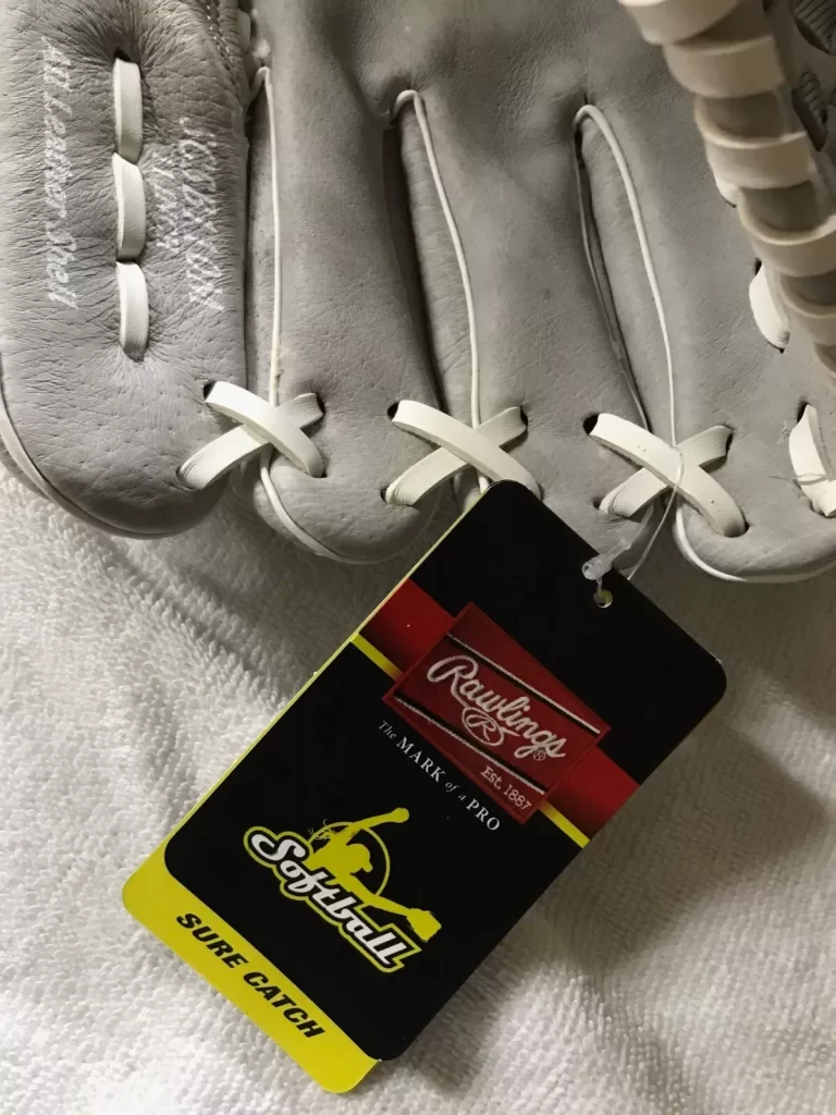 Rawlings Zero Shock SCSB110M Gray Softball Sure Catch Glove Sz Reg  NEW - Image 5