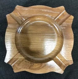 Rogoz Wooden Ashtray-slot Heavy NEW