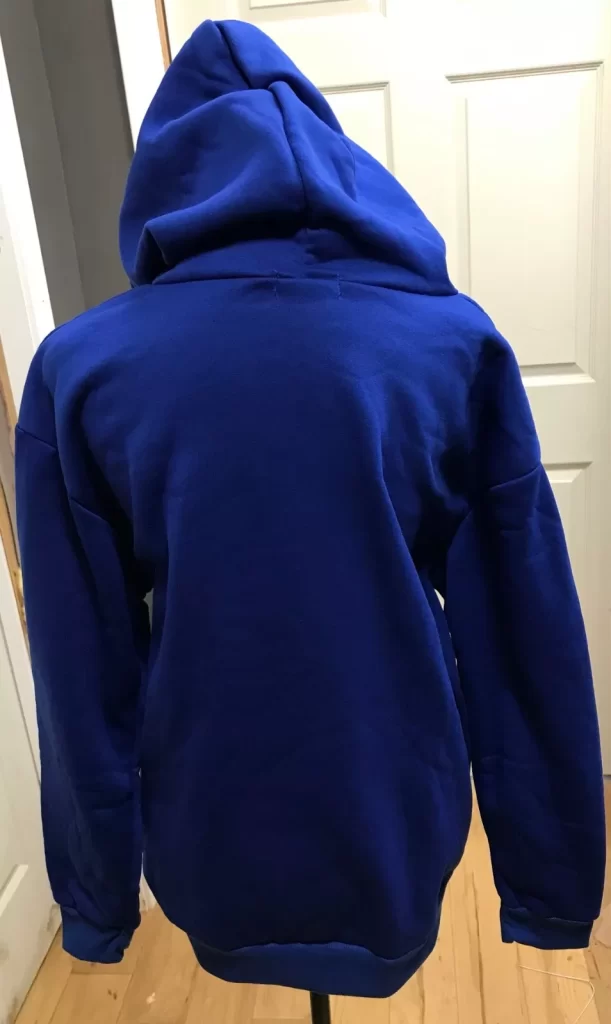 Romwe Aesthetic on Lock Royal Blue Hoodie Sz S 36 Wandering Soul NEW - Image 5
