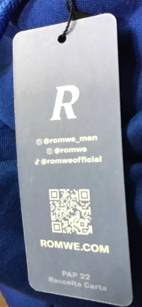 Romwe Aesthetic on Lock Royal Blue Hoodie Sz S 36 Wandering Soul NEW - Image 10