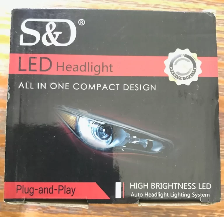 S&D LED Auto Headlight Plug-and-Play High Brightness Lighting System NEW - Image 3