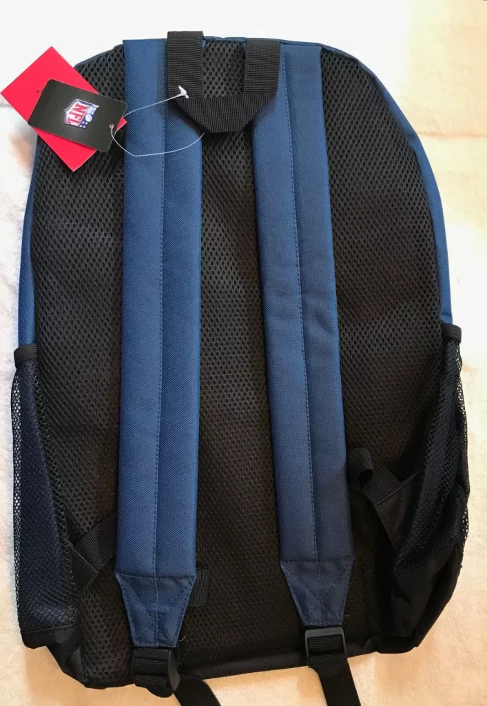 Seattle SeaHawks Backpack NFL FOCO Navy & Black Retired NEW - Image 3