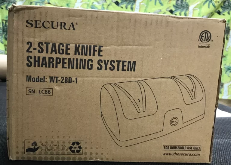 Secura 2-Stage Knife Sharpening