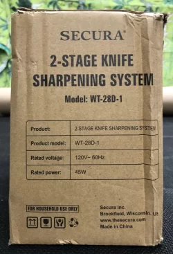 Secura 2-Stage Knife Sharpening