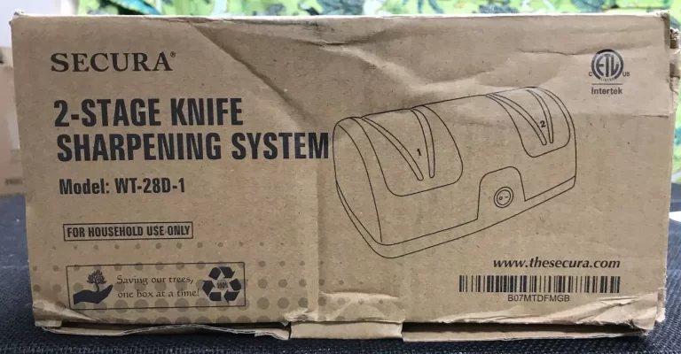 Secura 2-Stage Knife Sharpening System Model WT-28D-1 AN: LC86 NEW - Image 5