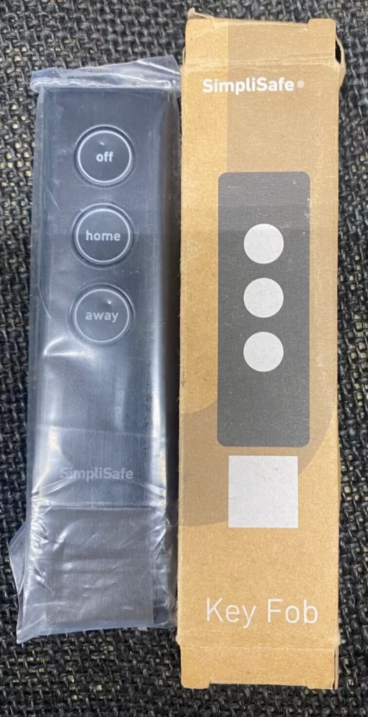 SimpliSafe Alarm System Key Fob Remote KF3B