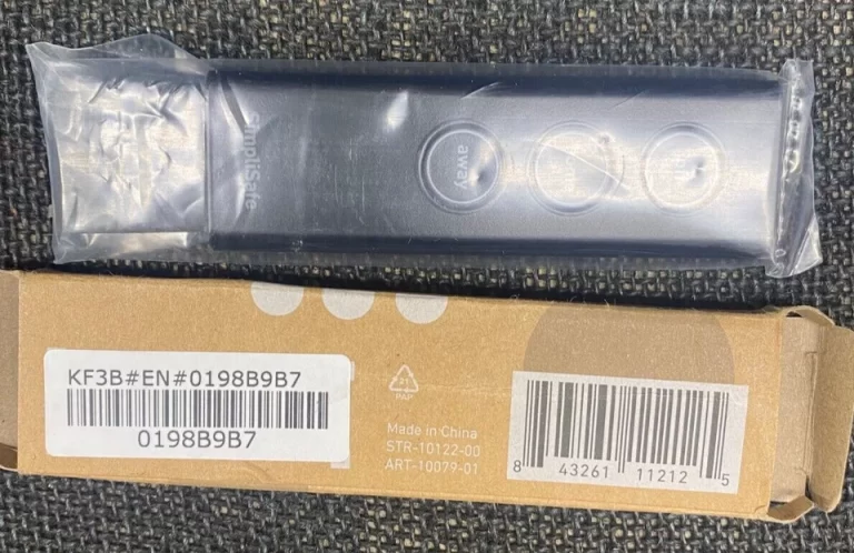 SimpliSafe Alarm System Key Fob Remote KF3B - Image 3