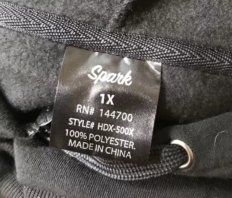 Spark Black Hooded Jacket Plus Size 1X HDX-501X NEW - Image 5