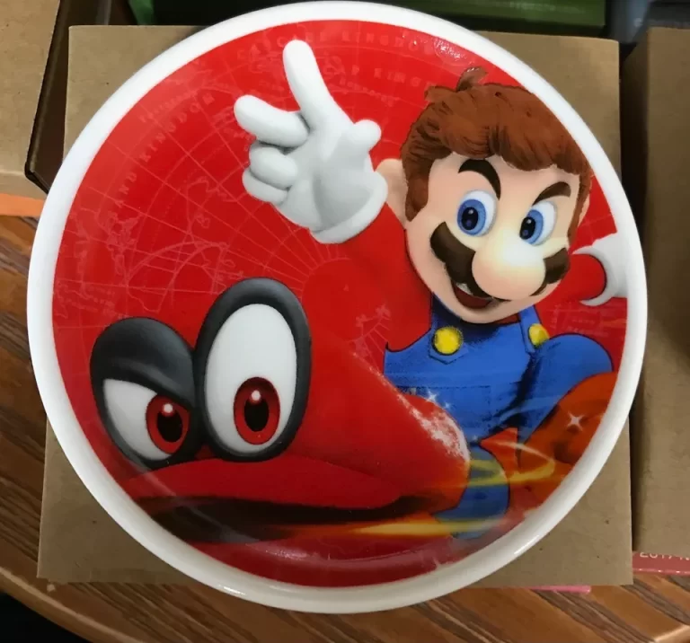 Super Mario Odyssey Mini Plate 2017 Nintendo Banpresto Set of 5 NEW - Image 4