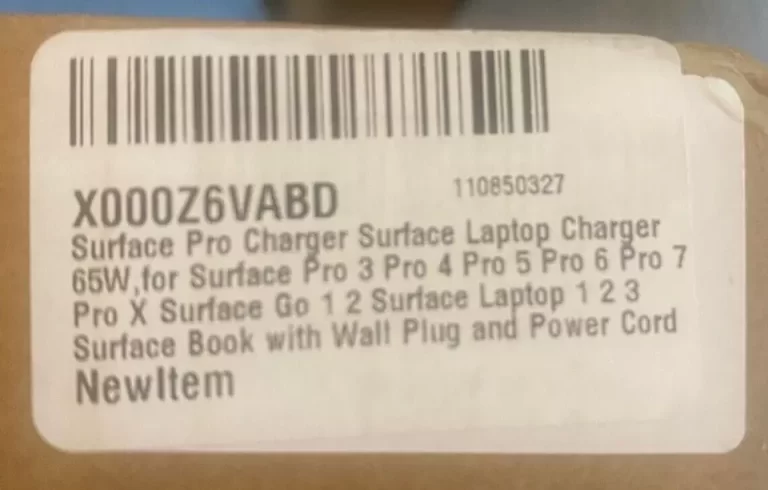Surface Pro Charger Surface Laptop Charger with Wall Plug & Power Cord NEW - Image 6