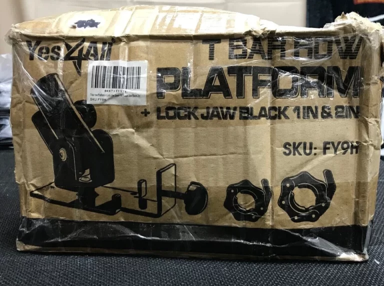 T Bar Row Platform Yes4All Lock Jaw Black 1" & 2" FY9H NEW - Image 5
