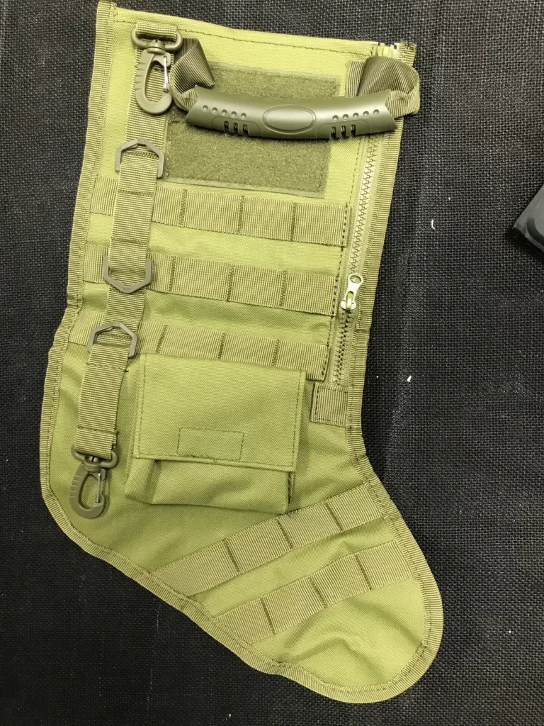 Tactical Pouch Shaped like a Christmas Stocking