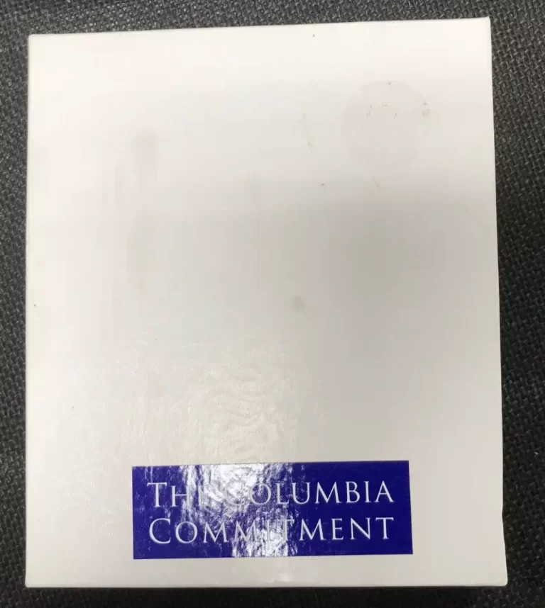 The Columbia Commitment Notebook Cover 6"x4" NEW - Image 4