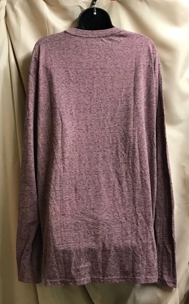 Threads 4 Thought Braeden Black Fleck LS Triblend Coral Henley Shirt Sz XXL NEW - Image 7