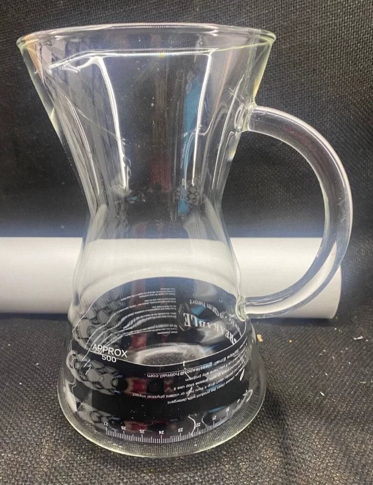 UNBREAKABLE Coffee Pot Hand Blown Borosilicate Heat Resistant - Image 3