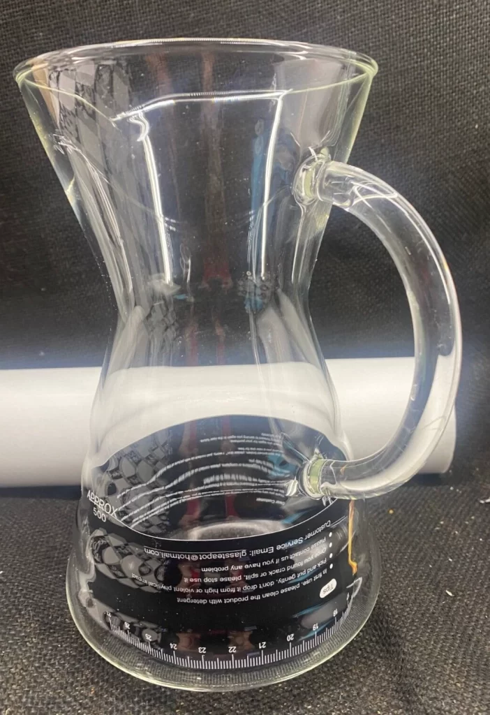 UNBREAKABLE Coffee Pot Hand Blown Borosilicate Heat Resistant - Image 6