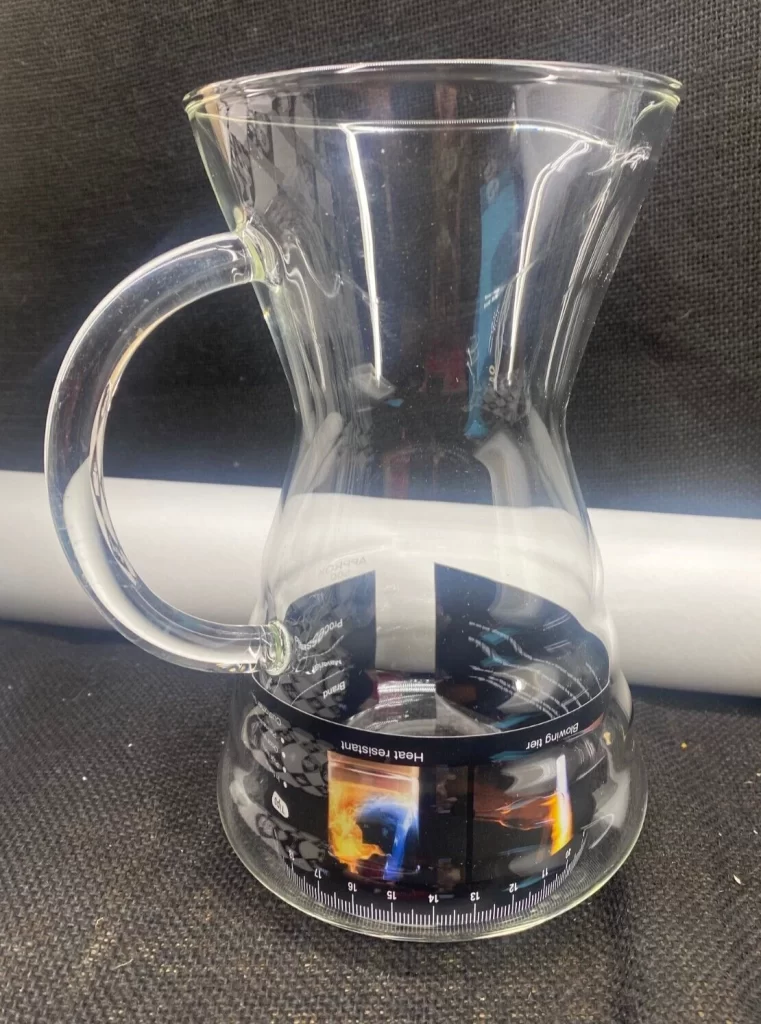 UNBREAKABLE Coffee Pot Hand Blown Borosilicate Heat Resistant - Image 7