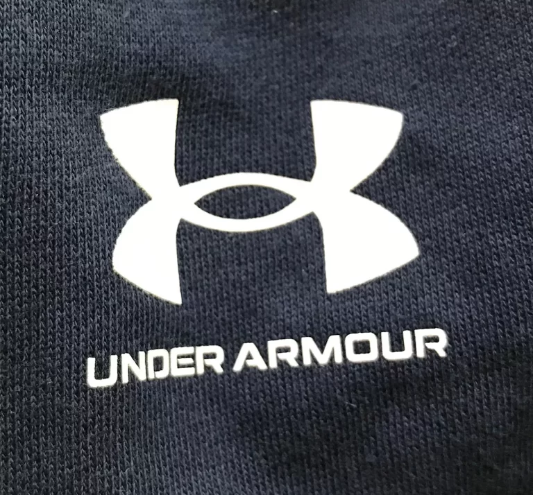 Under Armour UA Mens Navy Blue Hoodie Rival Cotton Loose Sz Lg NEW - Image 5