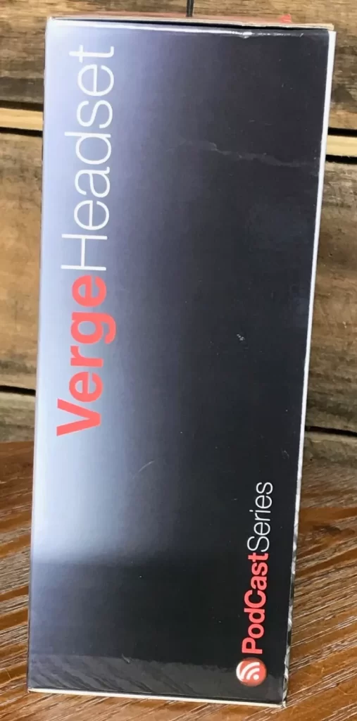 Verge Headset On Air PodCast Series Tzumi Bluetooth 5.0 NEW - Image 4