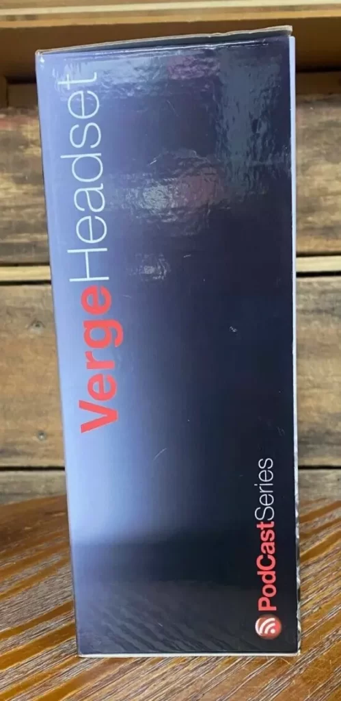 Verge Headset On Air PodCast Series Tzumi Bluetooth 5.0 NEW - Image 7