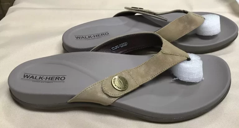 WalkHero Women's Adjustable Flip Flops with Arch Support Sz 10 Orthopedic NEW - Image 7