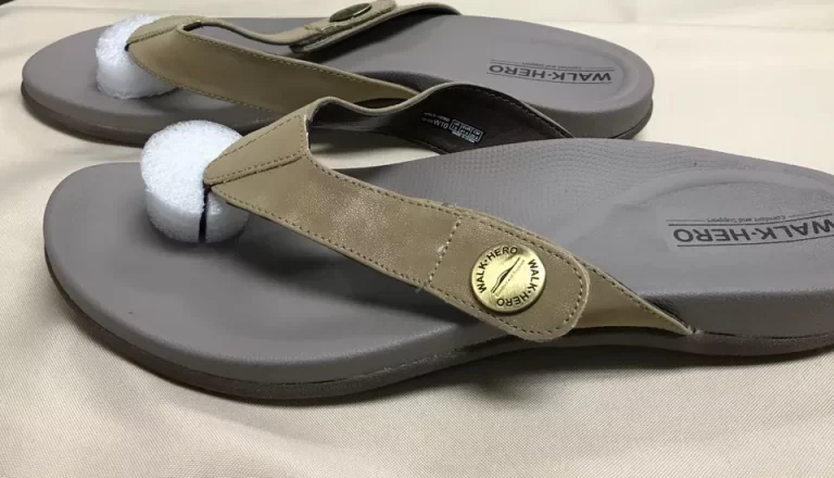 WalkHero Women's Adjustable Flip Flops with Arch Support Sz 10 Orthopedic NEW - Image 6