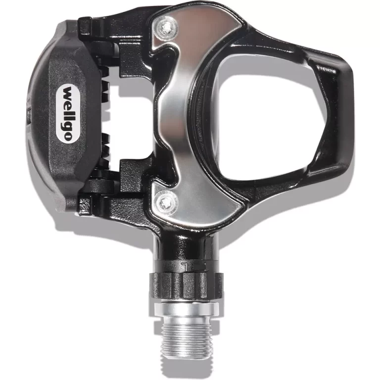 Wellgo R251 Road Clipless Aluminum CR-MO, 9/16" 2 DU Black NEW - Image 2