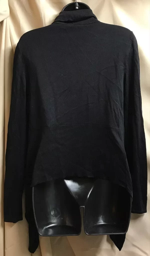 White House Black Market Black Cardigan Sweater Sz S NEW - Image 5