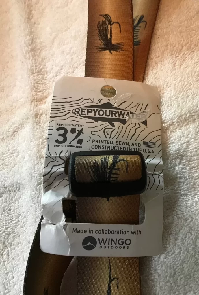 Wingo Outdoors Repyourwater Belt for Conservation Fishing Lures NEW - Image 3