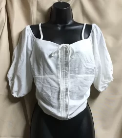 Zaful White Blouse