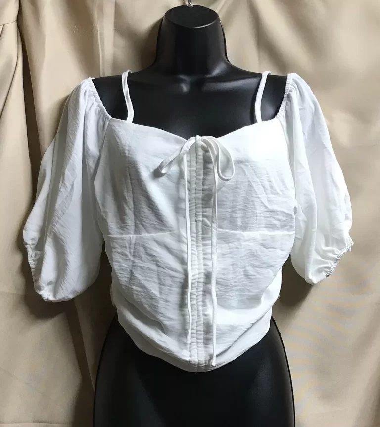 Zaful White Blouse