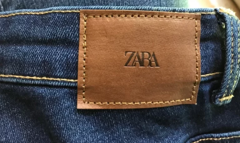 Zara Slim Fit Skinny Leg Blue Jeans Pants Sz 12 NEW - Image 8