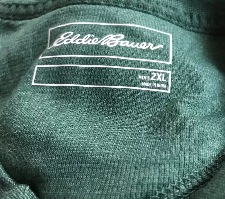 Eddie Bauer Mr LS Wildriver Thermal H Alder Shirt Buttons Green Sz 2XL NEW - Image 4