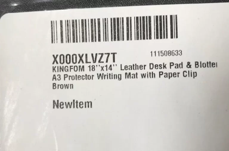KingFom 18 x14  Large Desk Pad with Paper Clip Holder NEW - Image 14