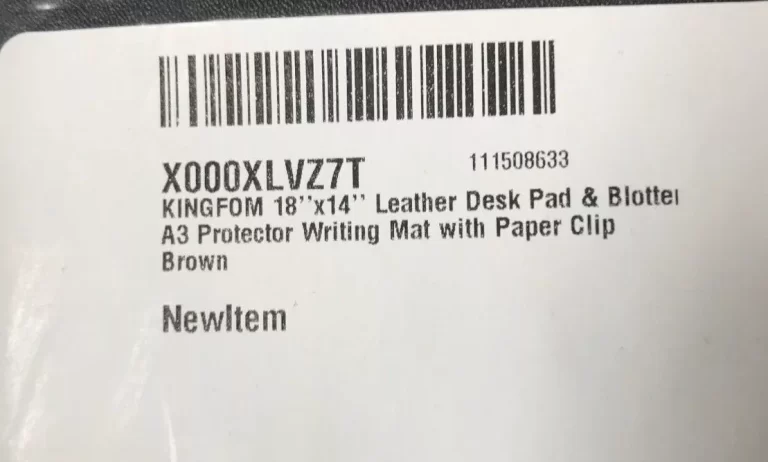 KingFom 18 x14  Large Desk Pad with Paper Clip Holder NEW - Image 11