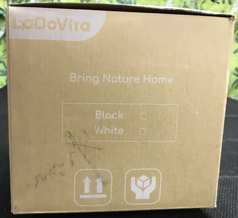 LaDoVita Black Plastic Planters Set of 7 Model PT-PL01 NEW - Image 7