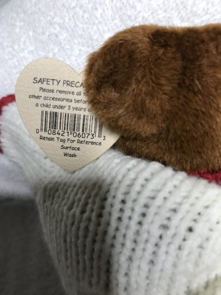 Ty Attic Treasures Casanova Bear Jointed, Estate Collection Excellent Condition - Image 9