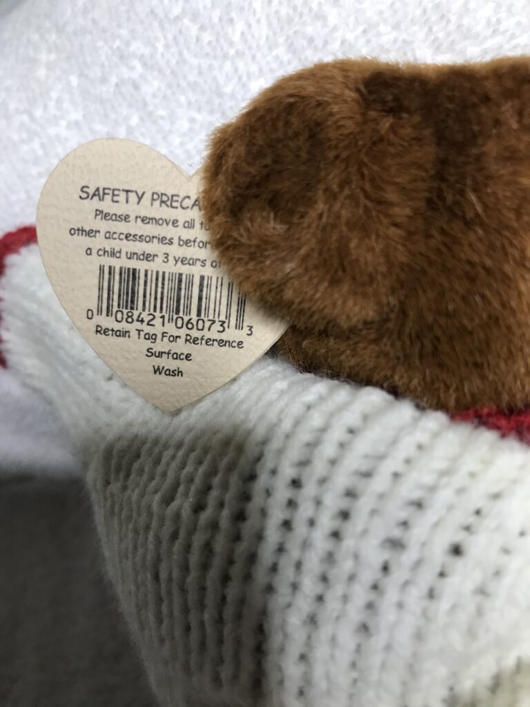 Ty Attic Treasures Casanova Bear Jointed, Estate Collection Excellent Condition - Image 11
