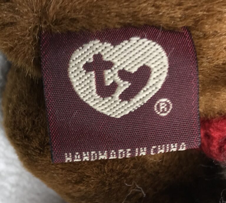 Ty Attic Treasures Casanova Bear Jointed, Estate Collection Excellent Condition - Image 7