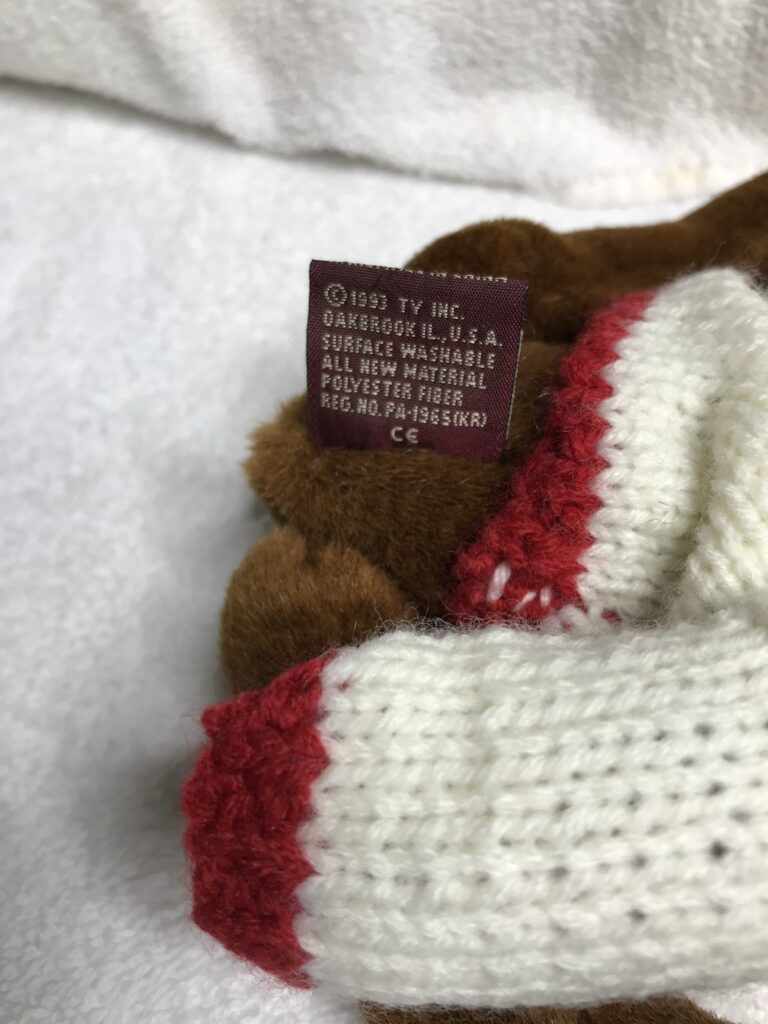 Ty Attic Treasures Casanova Bear Jointed, Estate Collection Excellent Condition - Image 6