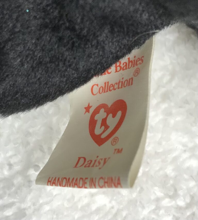 Ty Beanie Baby – Daisy the Cow (1993) – Estate Collection, Excellent Condition - Image 7