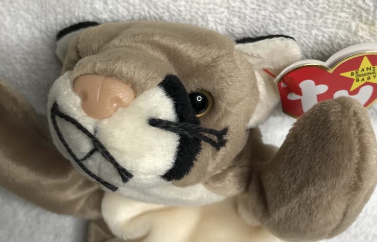 Ty Beanie Baby Canyon the Cougar – 1998 – Retired – Tags Intact – Estate Collection - Image 6