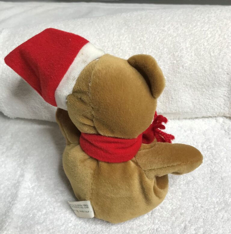 Tan Teddy Bear – Unbranded – Tush Tag Only – Estate Collection - Image 2
