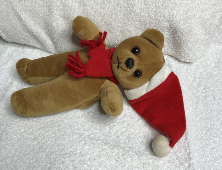 Tan Teddy Bear – Unbranded – Tush Tag Only – Estate Collection - Image 5