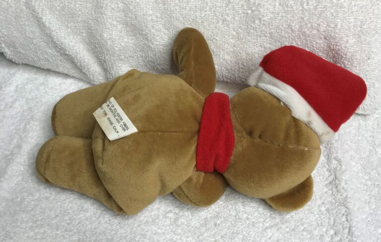 Tan Teddy Bear – Unbranded – Tush Tag Only – Estate Collection - Image 6