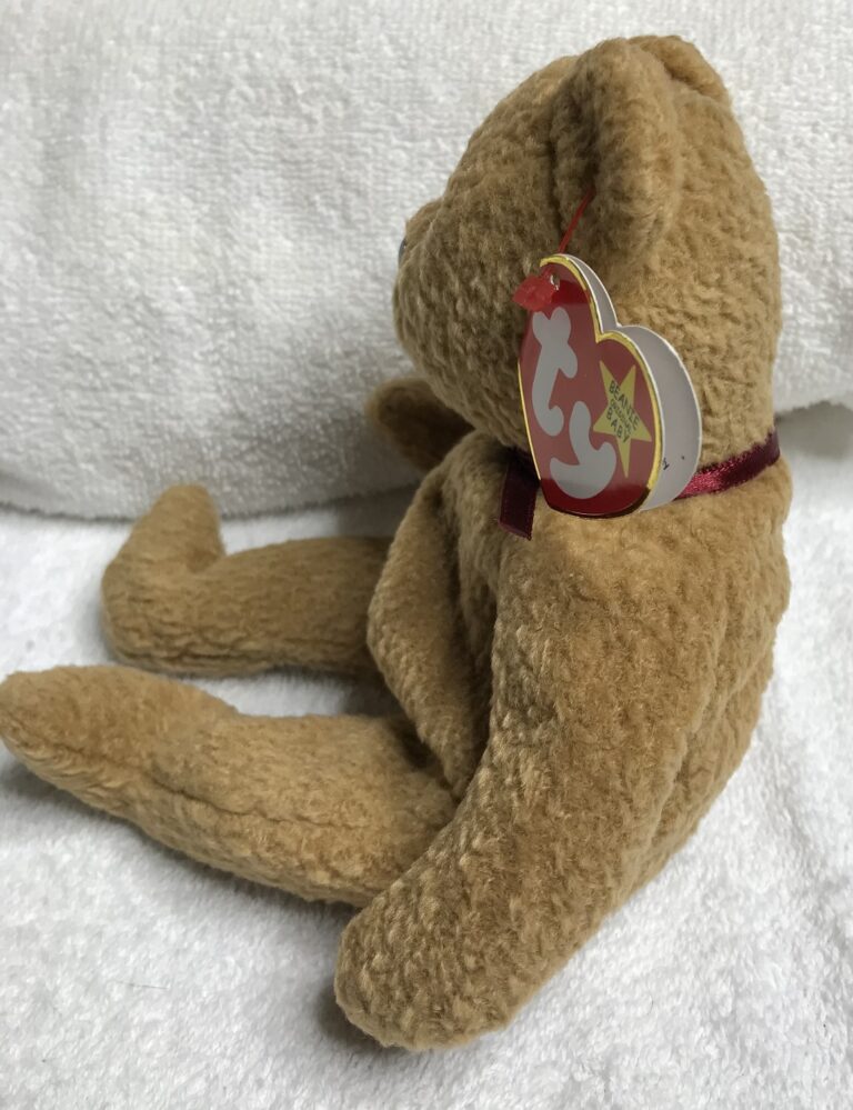 Ty Beanie Baby Curly the Bear – DOB 4/12/1996 – Retired – Tags Intact – Estate Collection - Image 15