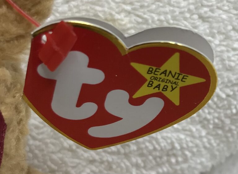 Ty Beanie Baby Curly the Bear – DOB 4/12/1996 – Retired – Tags Intact – Estate Collection - Image 14