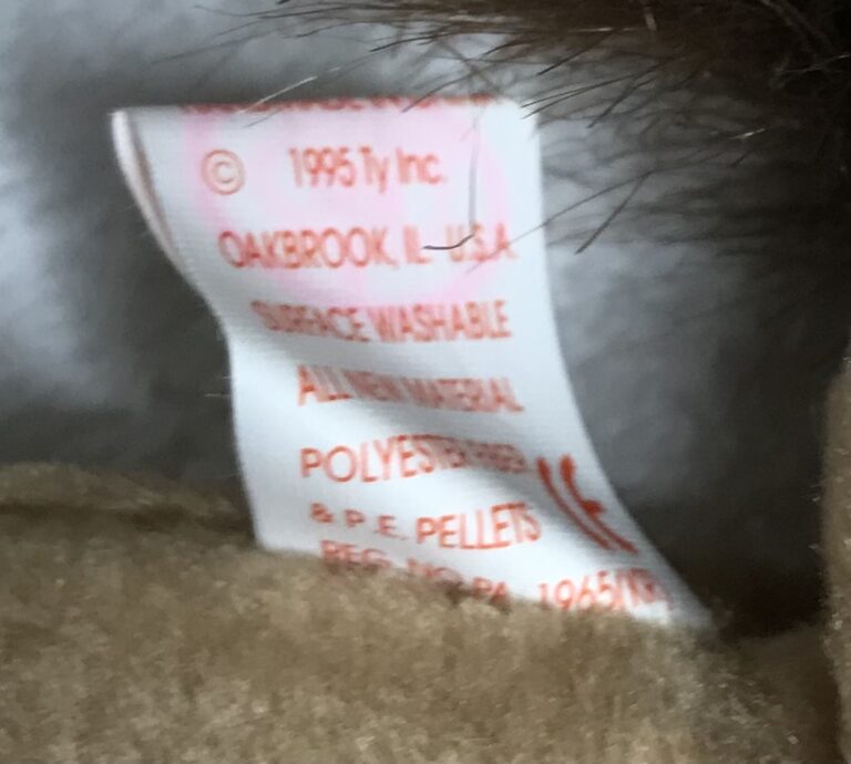 Ty Beanie Baby – Derby the Horse – September 16, 1995 – Tags Intact – Estate Collection - Image 8